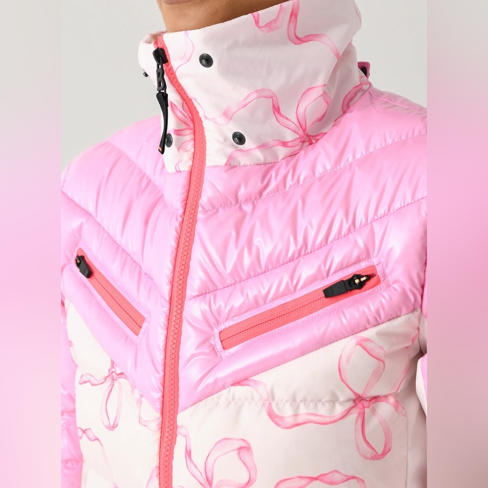 LoveShackFancy X Bogner Fire + Ice Pink Bow Ski Outfit - Picture 6 of 15